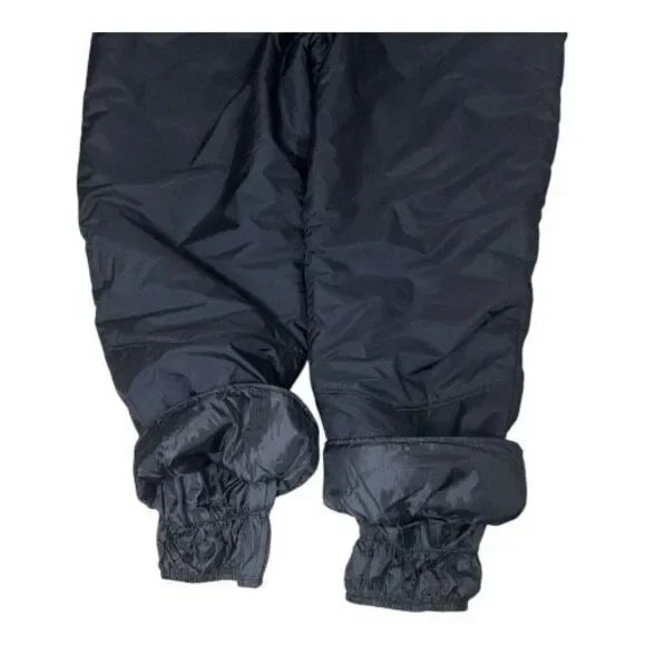 RAWIK Skiwear Insulated Snow Bibs Adult Plus Size 3XL Black Waterproof Overalls - Picture 11 of 14